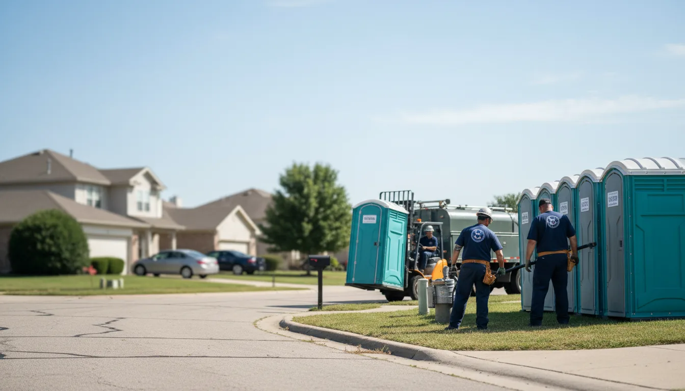 Porta Potty Rental in Harrington Park, NJ near me
